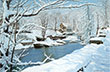 Glade Creek Grist Milll Winter